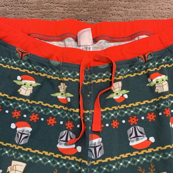 Hanna Andersson Star Wars The Mandalorian Womens Holiday Pajama Set XL - Picture 5 of 7